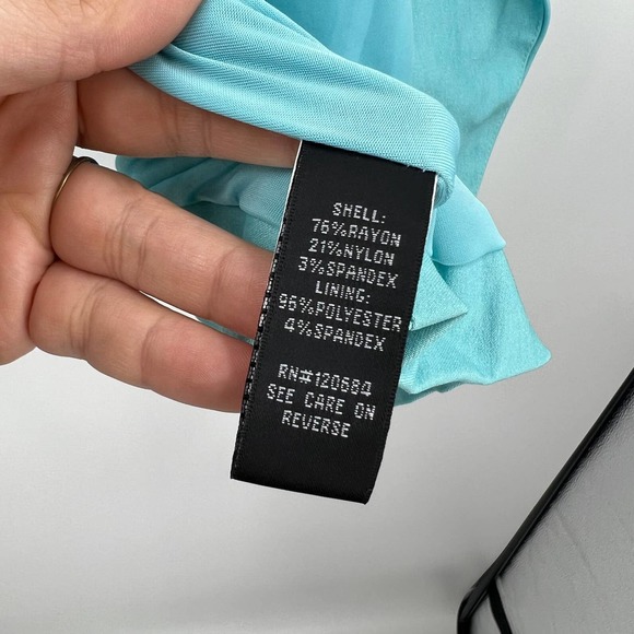 Torrid Waterfall Open Front Lined Blazer Jacket Formal Women's Plus 4XL STAIN - Picture 4 of 10